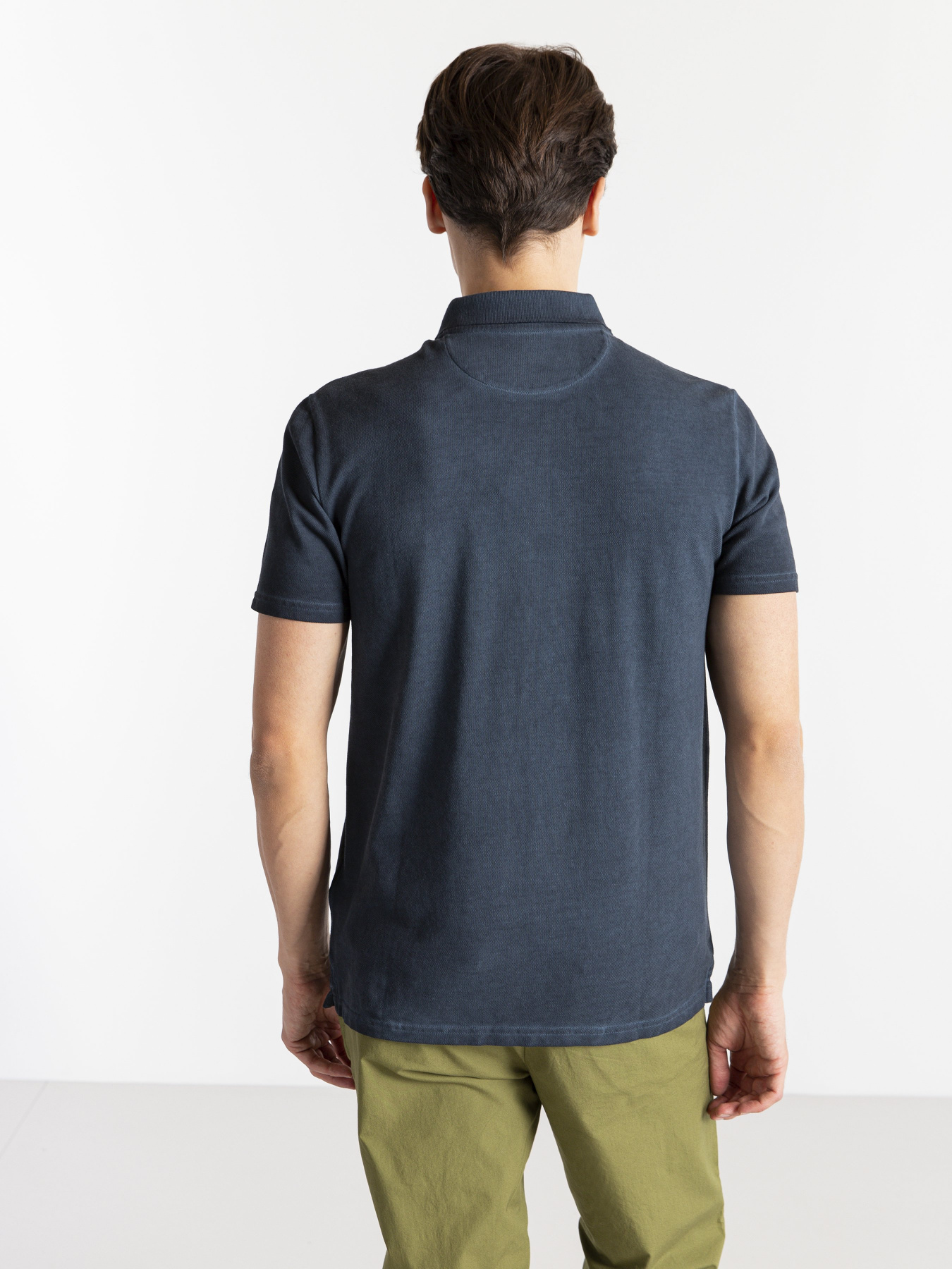 Поло Timberland Rib Collar модель TB0A2376433 Поло Timberland Rib Collar модель TB0A2376433 Фото