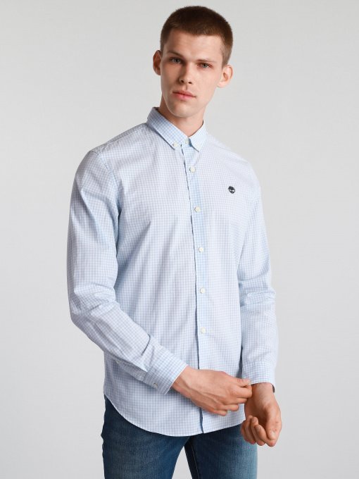 Рубашка повседневная Timberland S-R Poplin Md Gng RF модель TB0A2BQ5B02 Фото