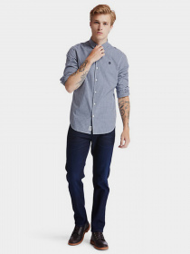 Рубашка повседневная Timberland S-R Poplin Md Gng RF модель TB0A2BQ5B68 Фото