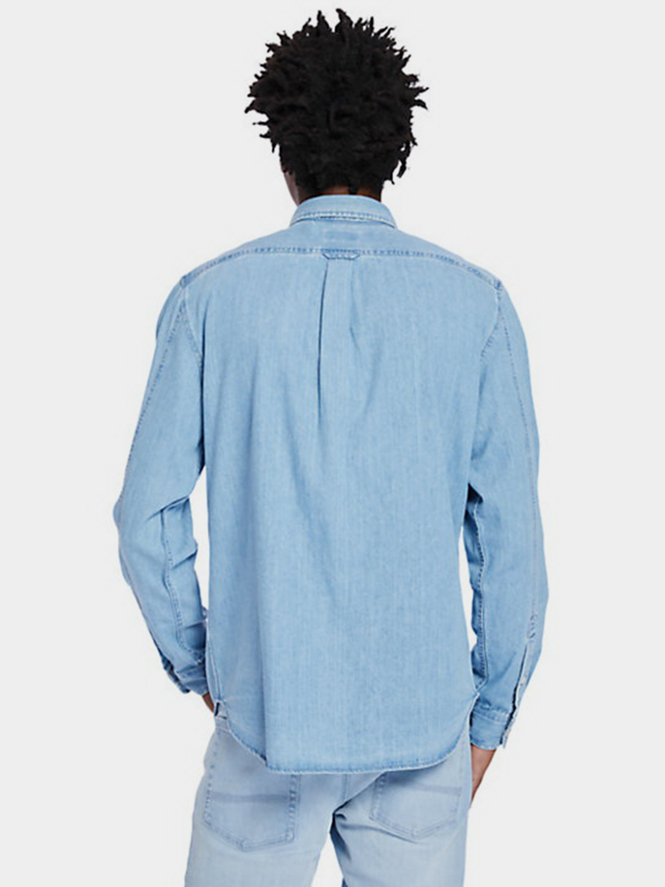 Рубашка Timberland Mumford River Denim модель TB0A2D6RAS2 Фото