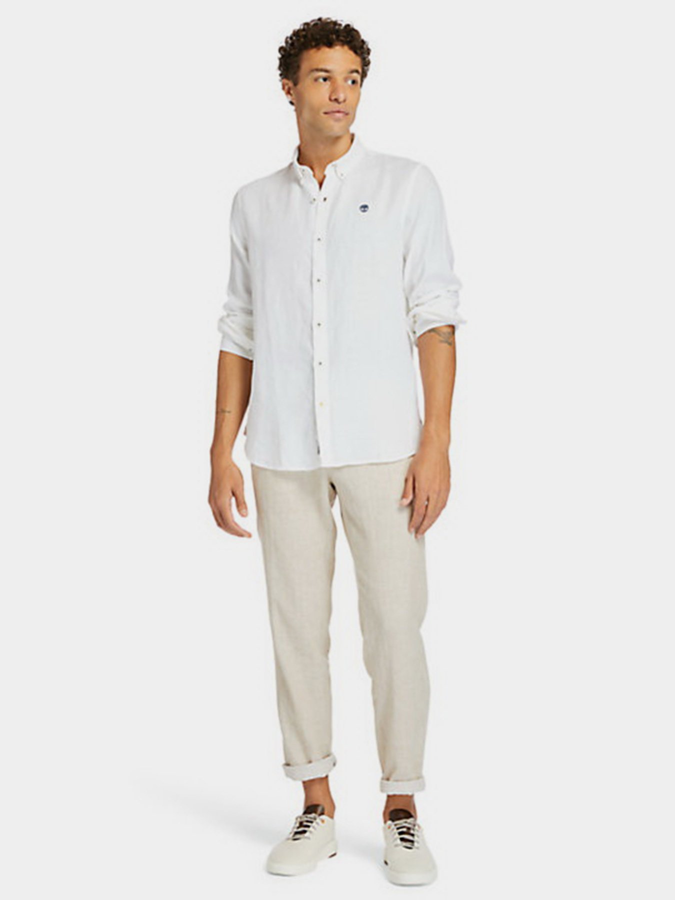 Рубашка Timberland Mill Brook Linen модель TB0A2DC3100 Фото