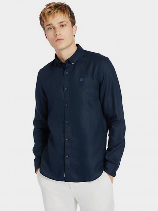Сорочка повсякденна Timberland Mill River Linen модель TB0A2DC3433 Фото