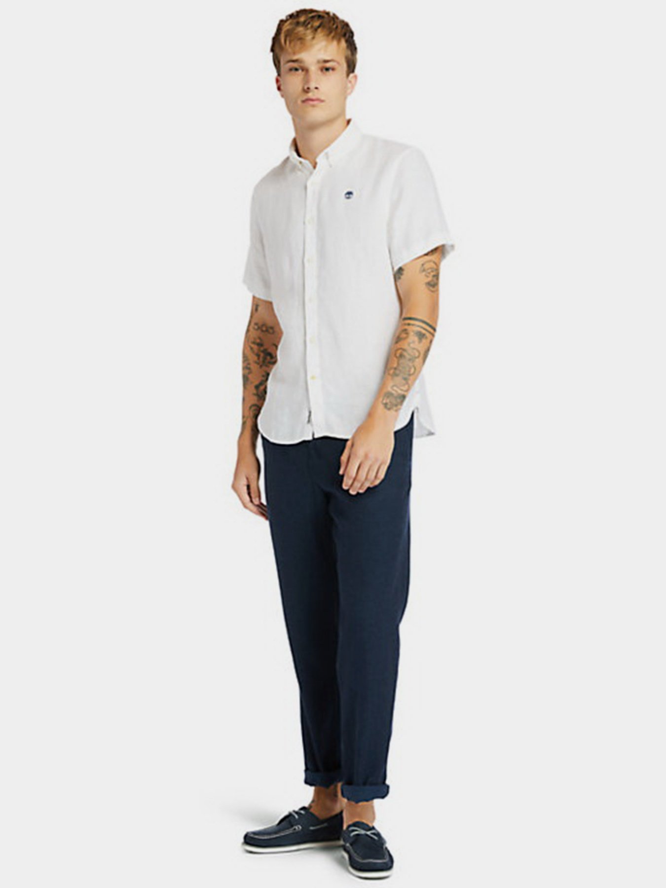 Сорочка Timberland Mill Brook Linen Модель TB0A2DCC100 Фото