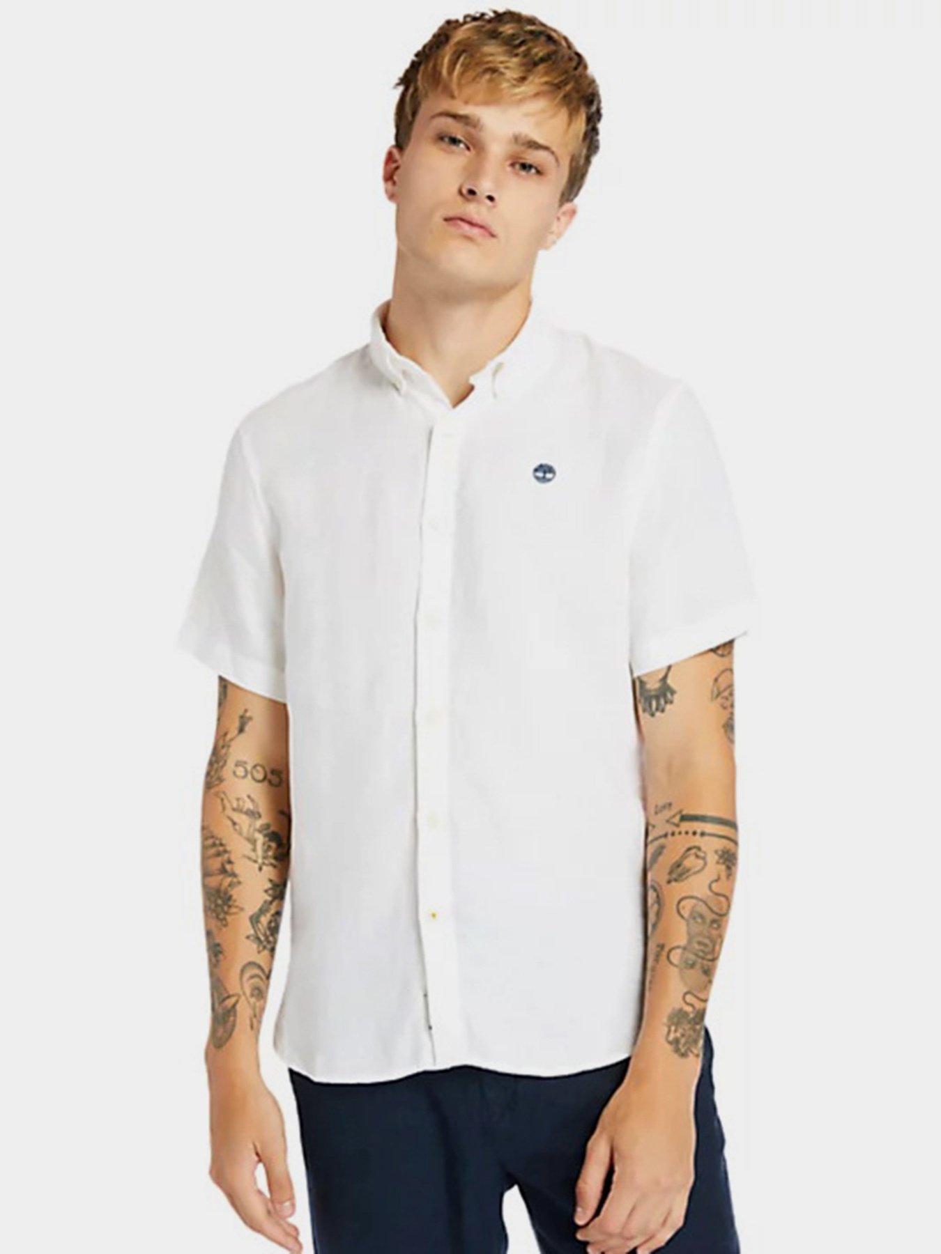 Сорочка Timberland Mill Brook Linen Модель TB0A2DCC100 Фото