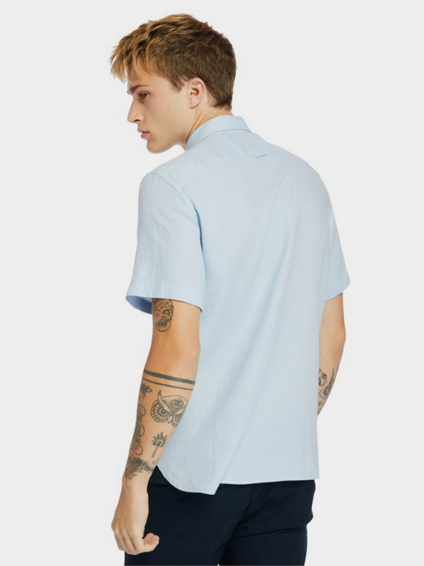 Рубашка повседневная Timberland Mill River Linen модель TB0A2DCC940 Рубашка повседневная Timberland Mill River Linen модель TB0A2DCC940 Фото