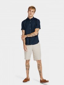 Рубашка повседневная Timberland Mill Brook Linen модель TB0A2DCC433 Фото