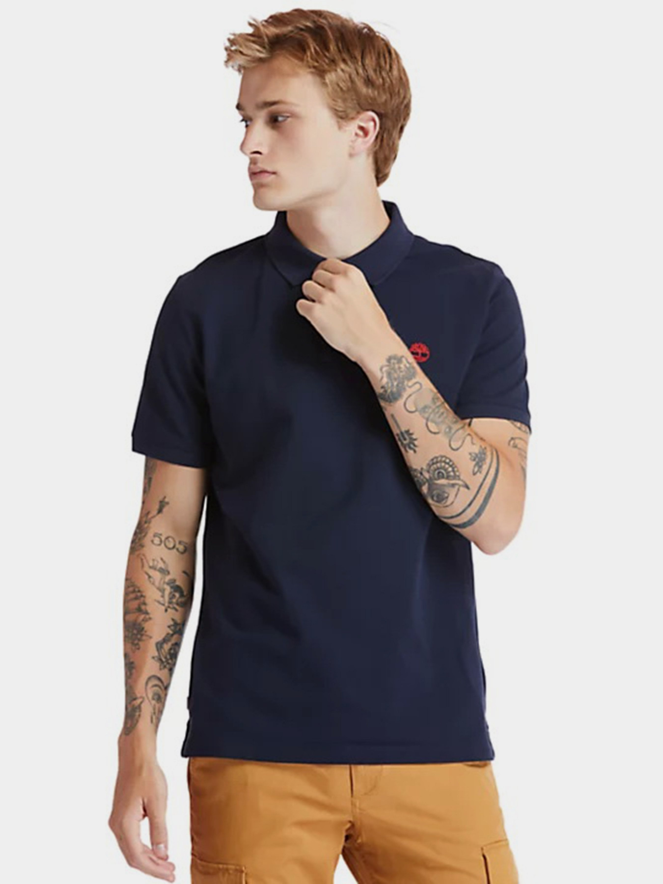 Поло Timberland SS Millers River модель TB0A2BNM433 Фото