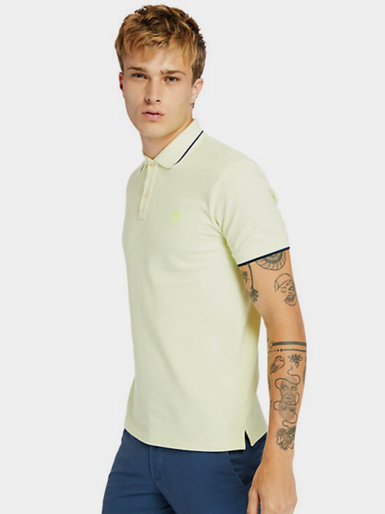 Поло Timberland SS MR Pique Tipped P модель TB0A2BP5322 Фото