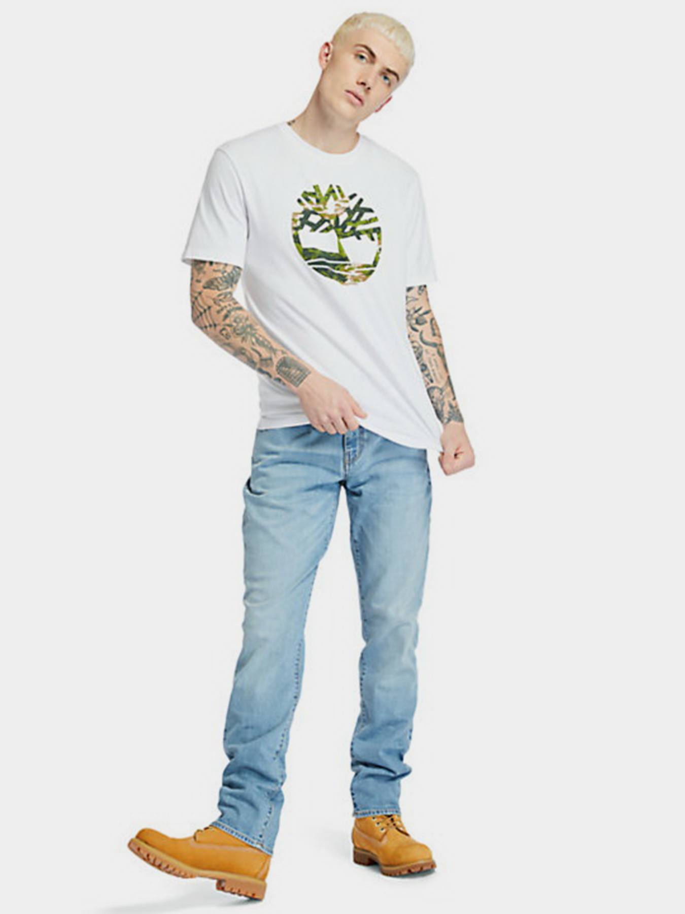 Футболки и поло Timberland Kennebec River Tree модель TB0A2FAQ100 Фото