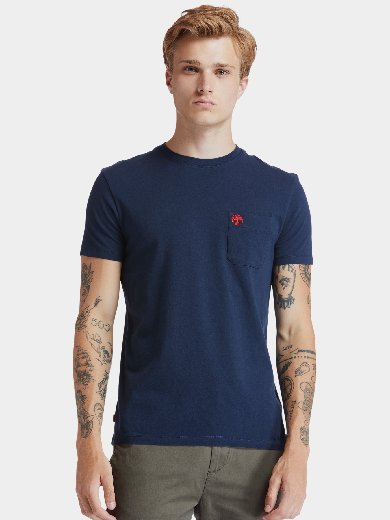 Футболка Timberland Dunstan River Pocket модель TB0A2CQY433 Фото