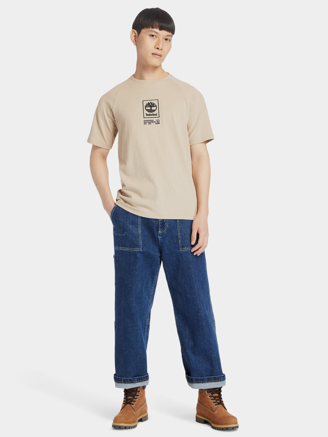 Футболки і поло Timberland Heavyweight Logo модель TB0A2DVY269 Фото