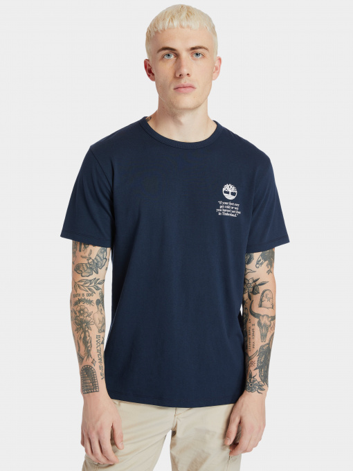 Футболки и поло Timberland Archive-Print Tee модель TB0A2E6E433 Фото