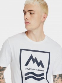 Футболка Timberland Mountain-To-River модель TB0A2FNH100 Фото