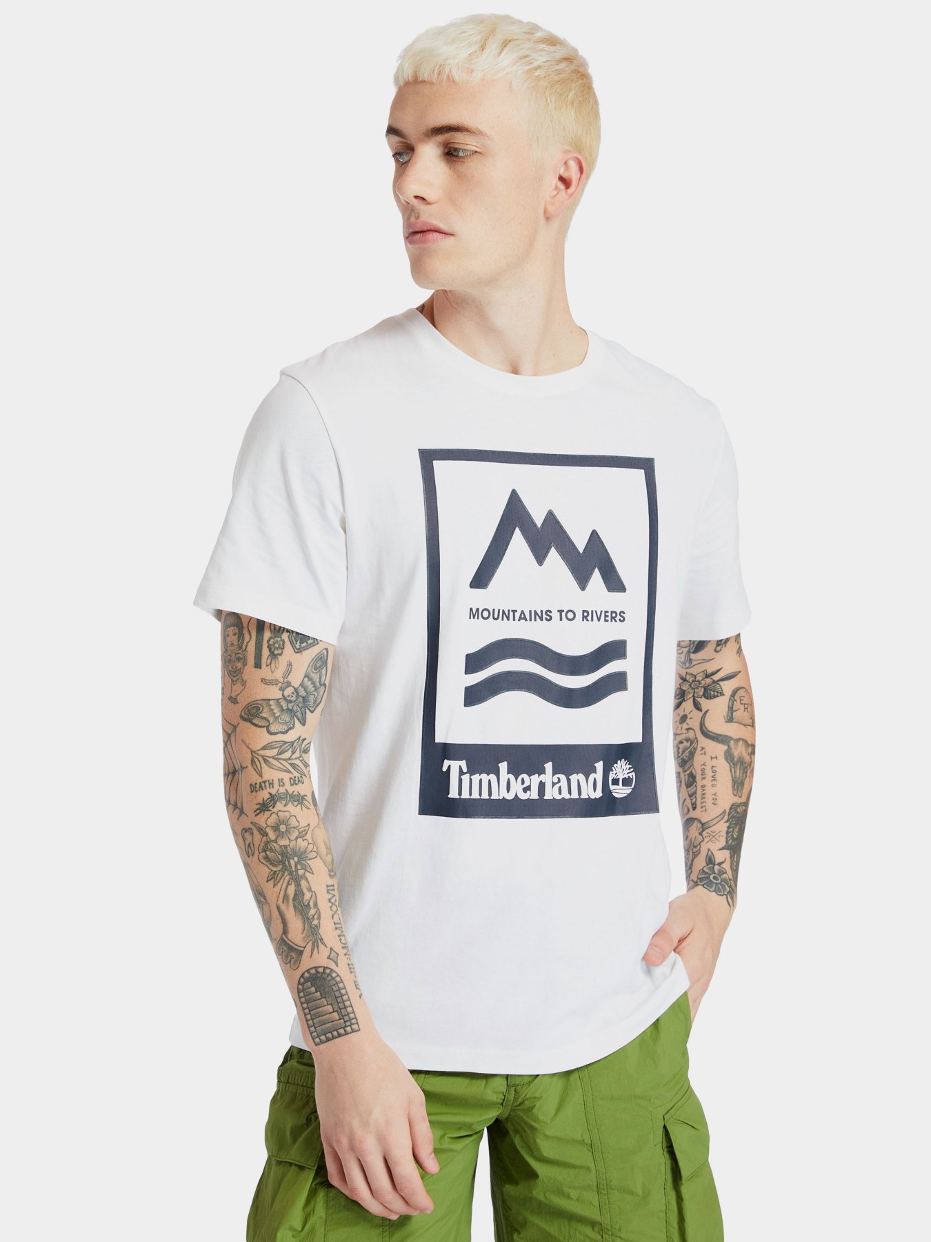 Футболка Timberland Mountain-To-River модель TB0A2FNH100 Фото