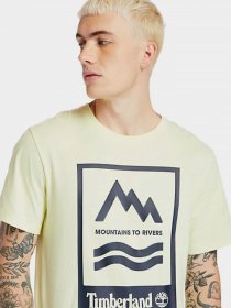 Футболки и поло Timberland Mountain-To-River модель TB0A2FNH322 Фото