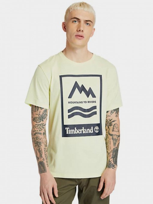 Футболки и поло Timberland Mountain-To-River модель TB0A2FNH322 Фото