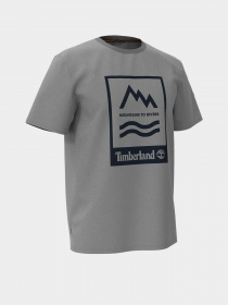 Футболки и поло Timberland Mountain-To-River модель TB0A2FNH052 Фото
