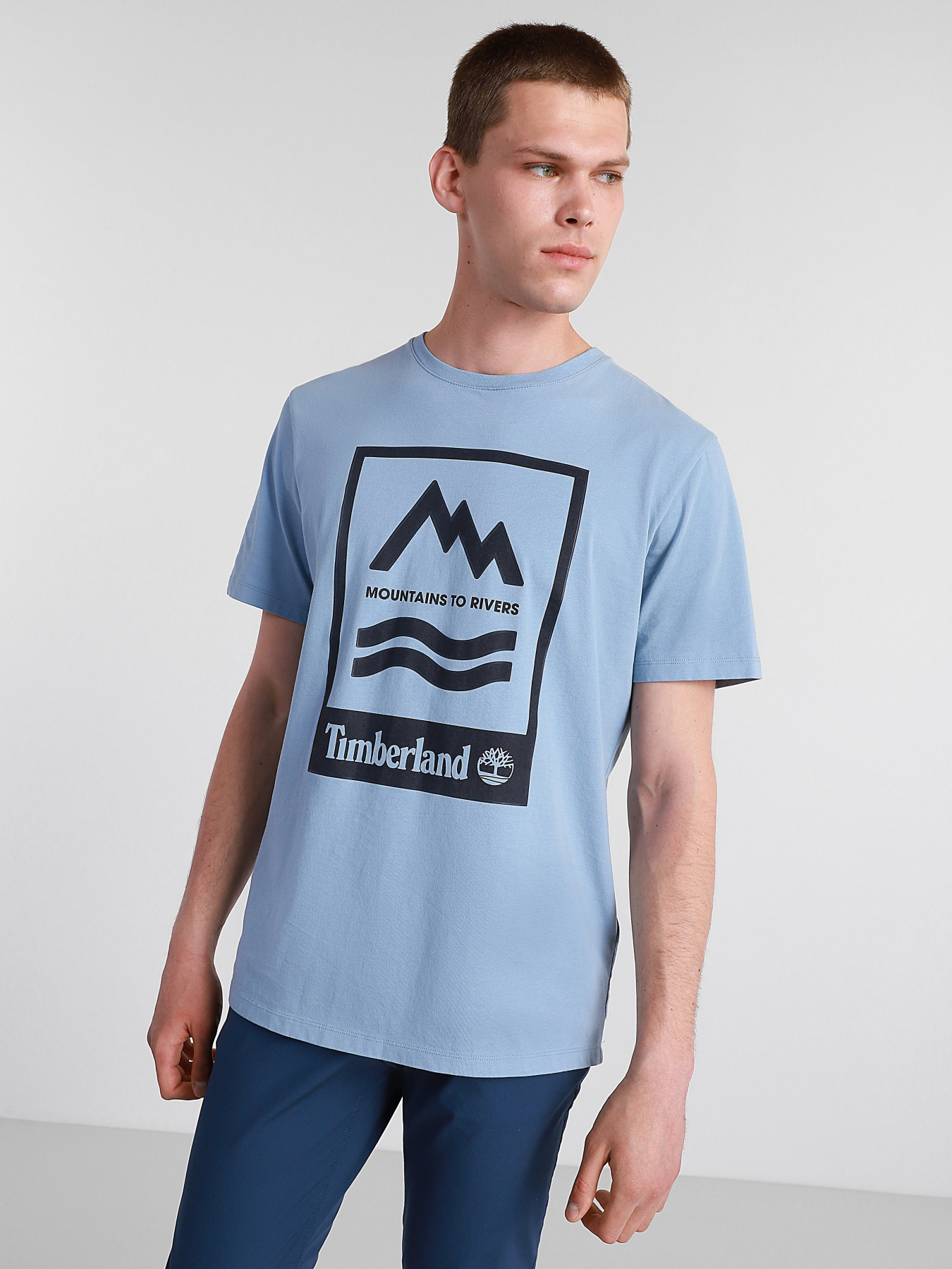 Футболка Timberland Mountain-To-River модель TB0A2FNHG29 Фото