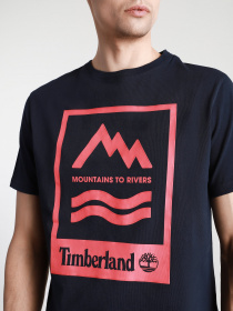 Футболки и поло Timberland Mountain-To-River модель TB0A2FNH433 Фото