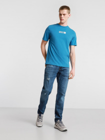 Прямі джинси Timberland Tacoma Lake Distressed модель TB0A2D2ZAR934 Фото