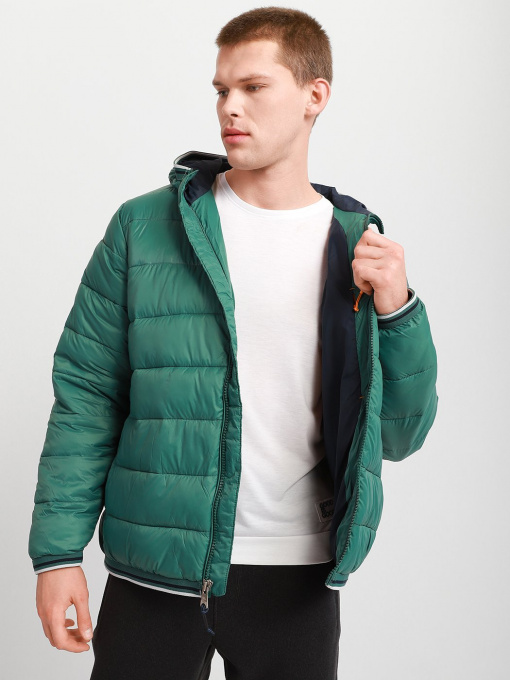 Демисезонная куртка Timberland Garfield Hooded Puffer модель TB0A2GA1J74 Фото