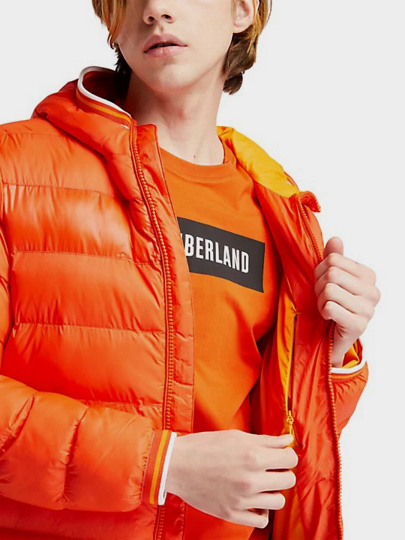 Демисезонная куртка Timberland Garfield Hooded Puffer модель TB0A2GA1845 Фото