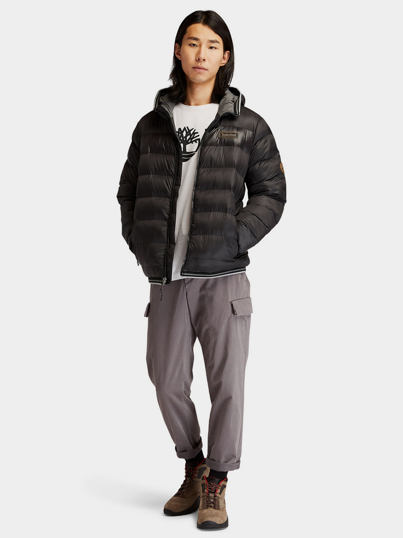 Демісезонна куртка Timberland Garfield Hooded Puffer модель TB0A2GA1001 Фото