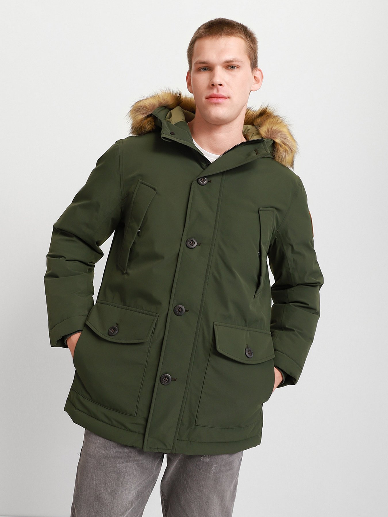 Парка Timberland Scar Ridge With DryVent™ модель TB0A22W2U31 Фото