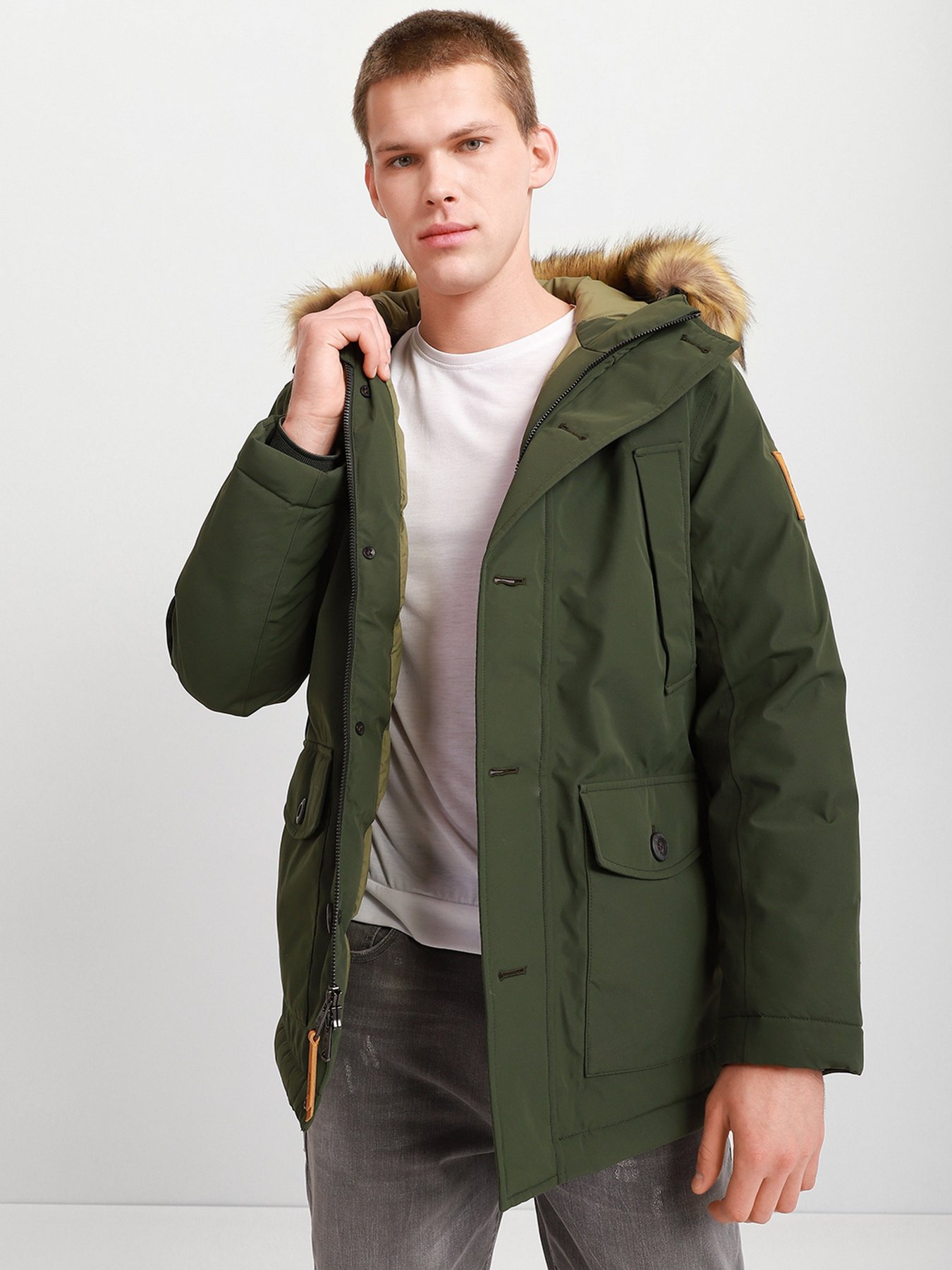 Парка Timberland Scar Ridge With DryVent™ модель TB0A22W2U31 Фото