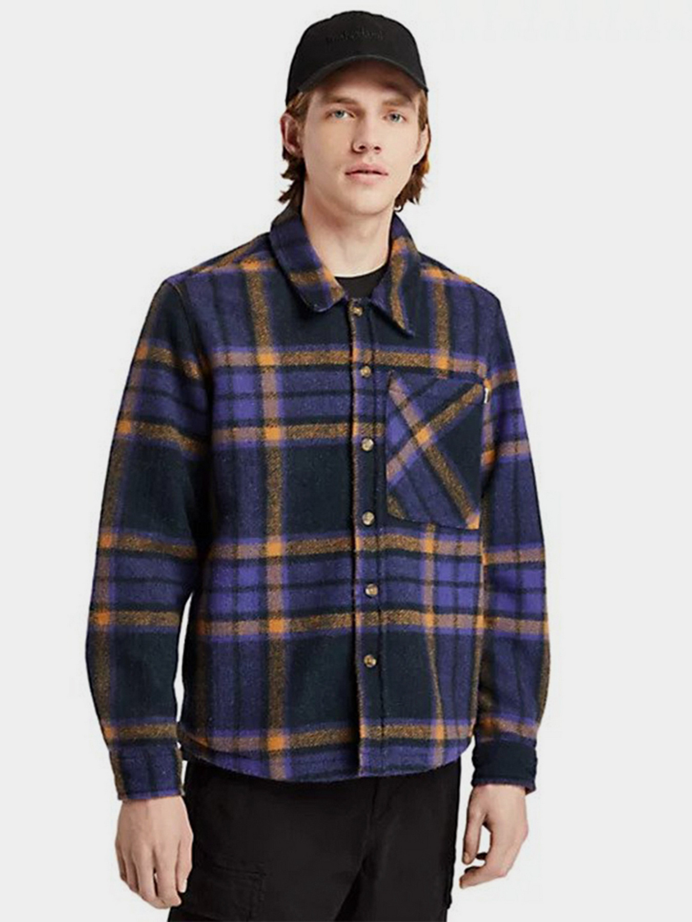 Рубашка повседневная Timberland Plaid Fleece модель TB0A22Y9CA5 Рубашка повседневная Timberland Plaid Fleece модель TB0A22Y9CA5 Фото