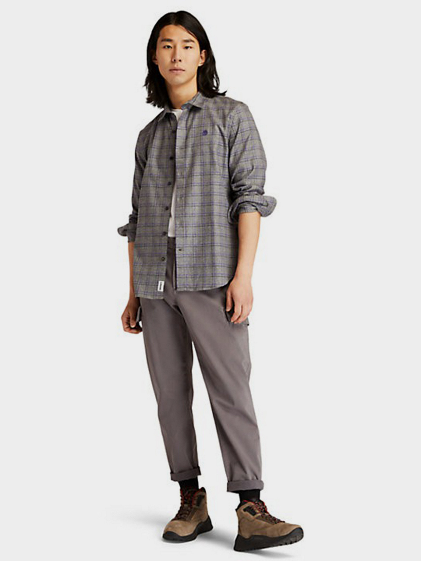 Рубашка повседневная Timberland Flannel модель TB0A2G6XY09 Фото