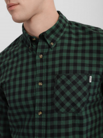 Рубашка Timberland Back River Brushed-Cotton Check модель TB0A2BJVJ76 Фото