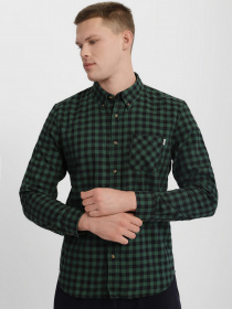 Рубашка Timberland Back River Brushed-Cotton Check модель TB0A2BJVJ76 Фото