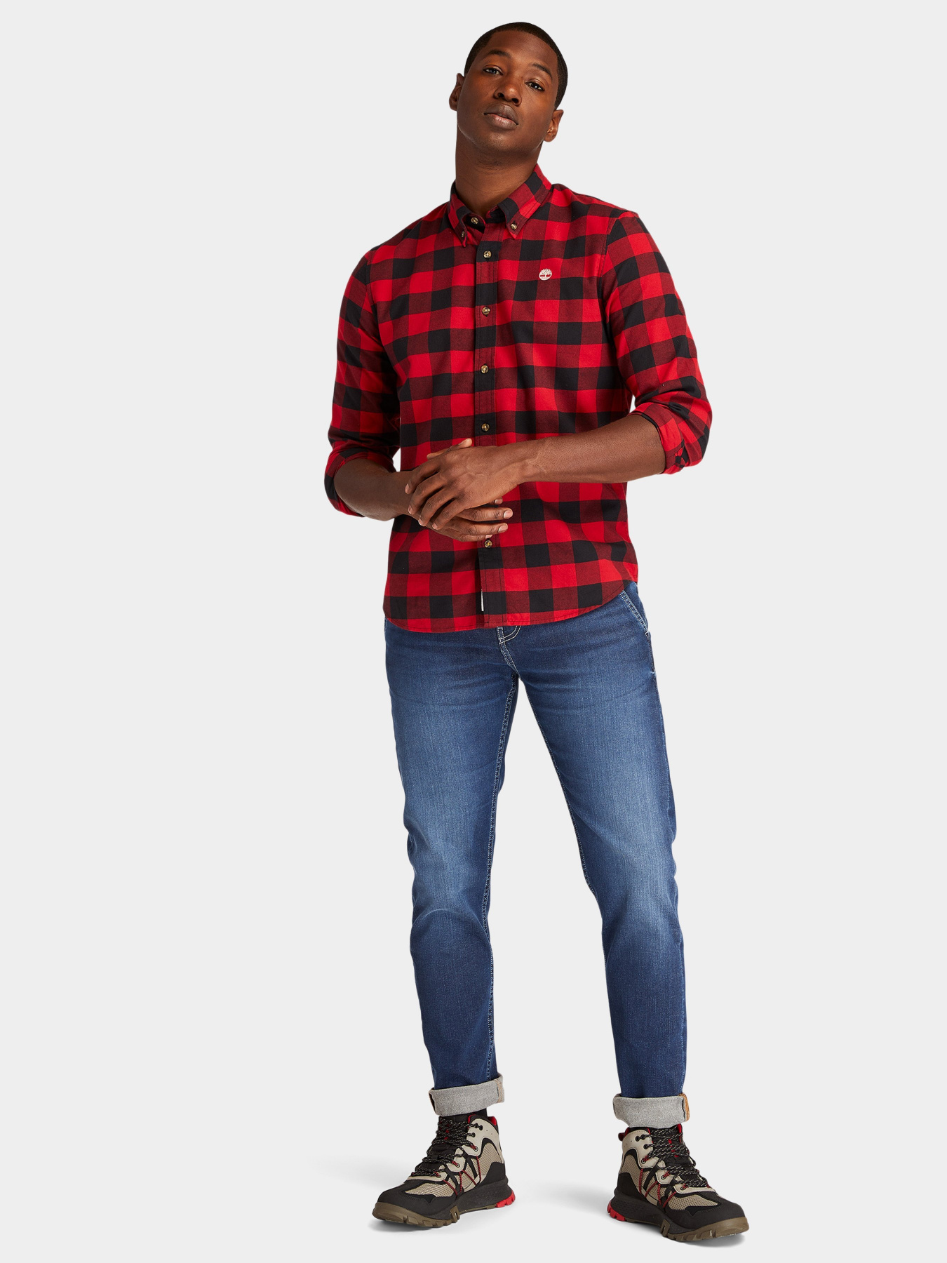 Сорочка повсякденна Timberland LS S / C модель TB0A2D7ECA2 Фото