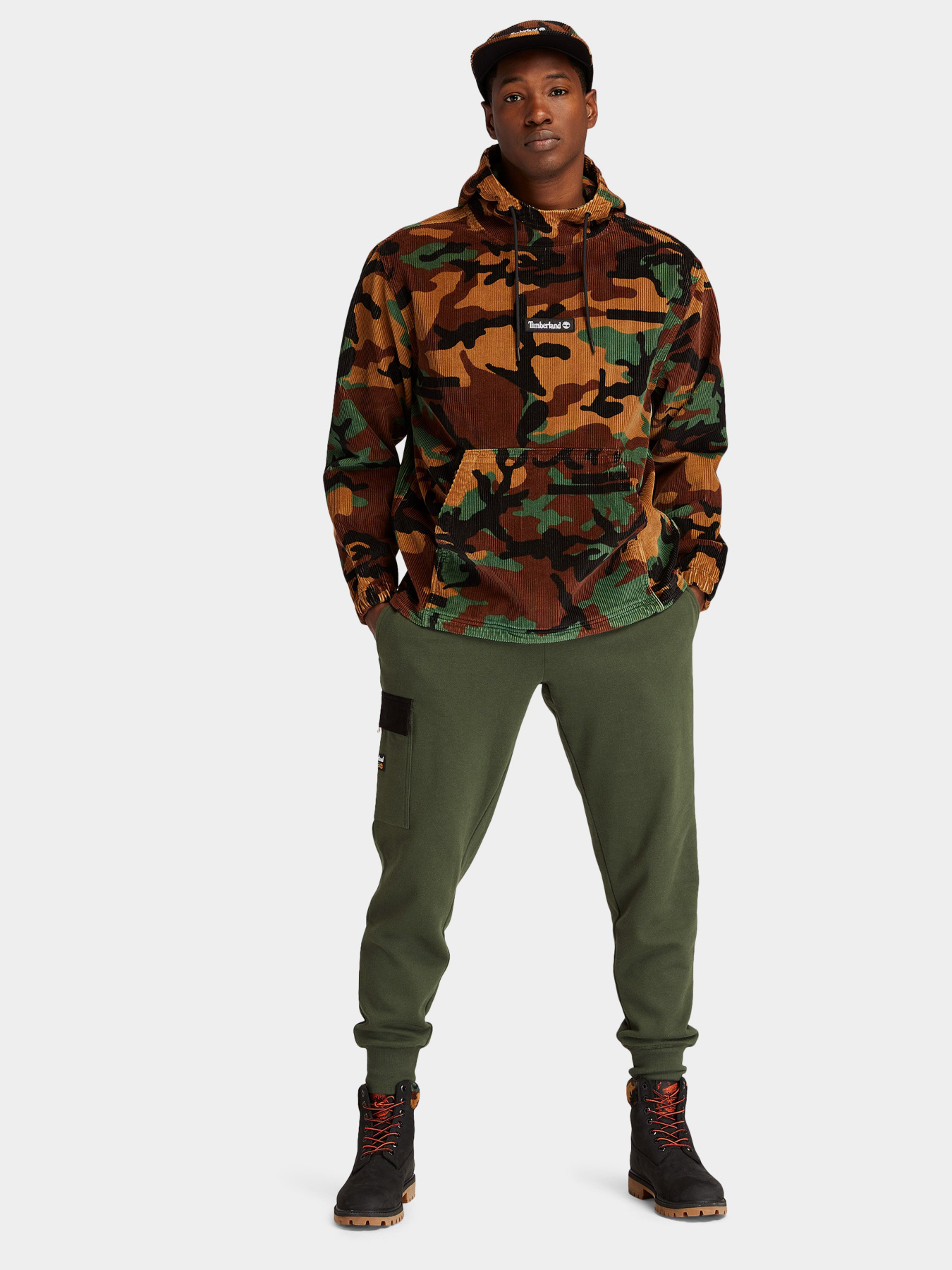Худи Timberland Camo Corduroy модель TB0A22CKCD1 Фото