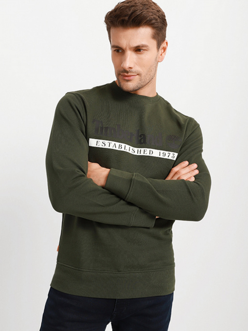 Свитшот Timberland Established 1973 Crew модель TB0A2AMHCC3 Фото