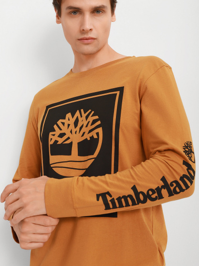 Лонгслів Timberland LS Stack Logo Tee модель TB0A2CMKP57 — фото 3 - INTERTOP