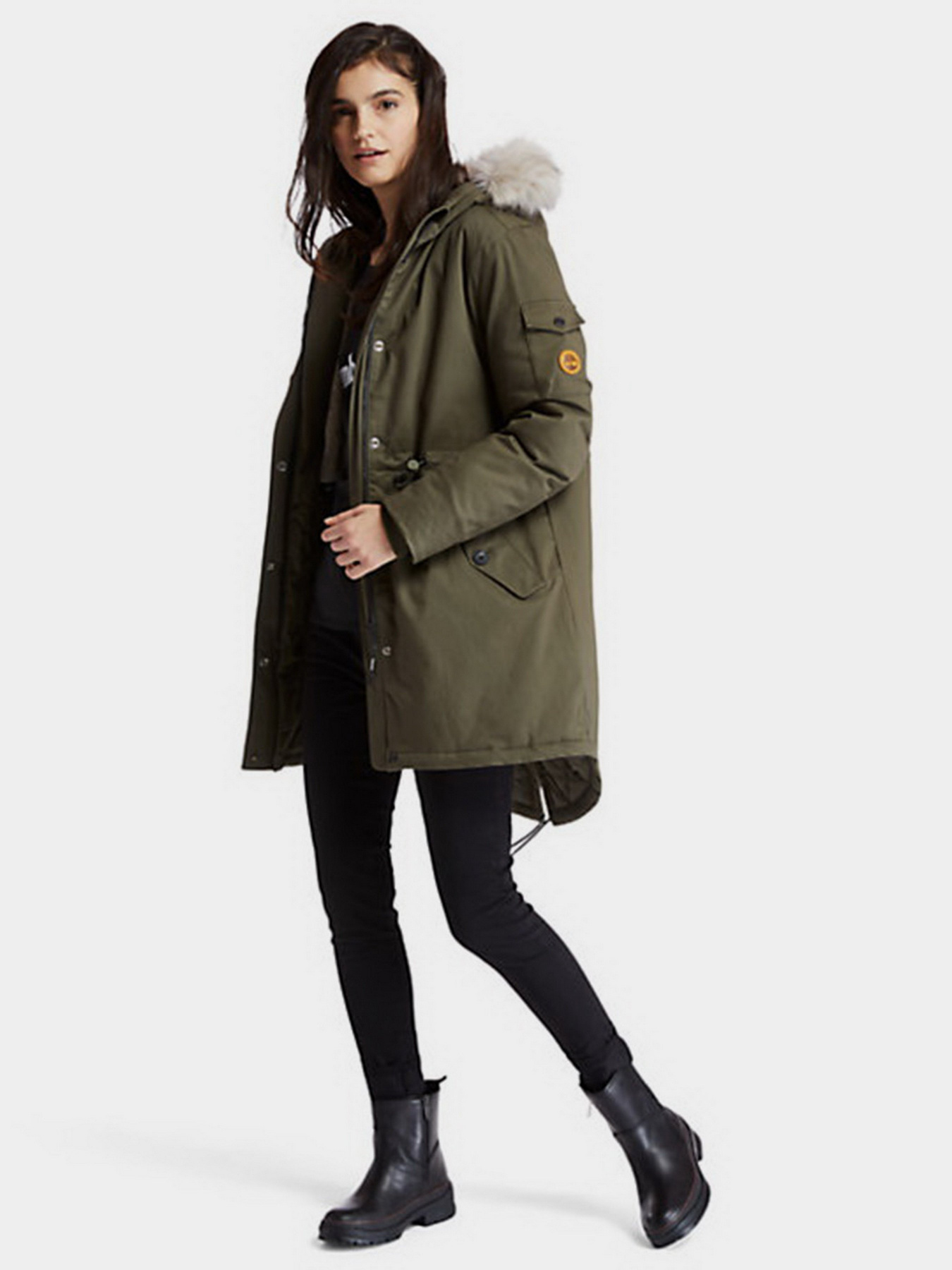 Парка Timberland Mount Kelsey Fleece-Lined модель TB0A2C23A58 Фото