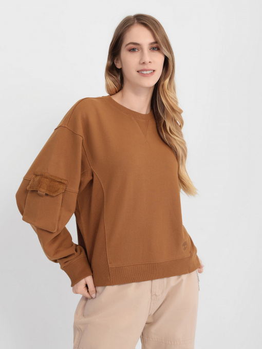 Свитшот Timberland Cropped Cargo модель TB0A23KX932 Фото