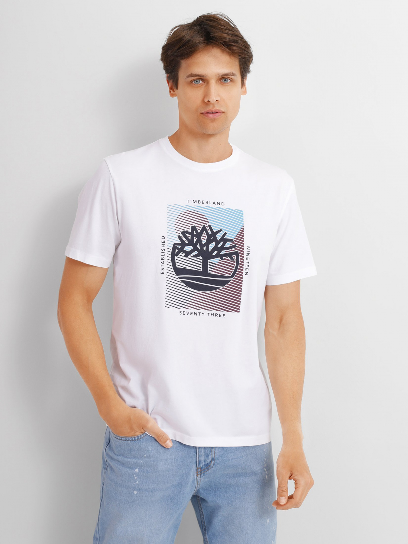 Футболка Timberland Tree-Logo модель TB0A26TE100 Фото