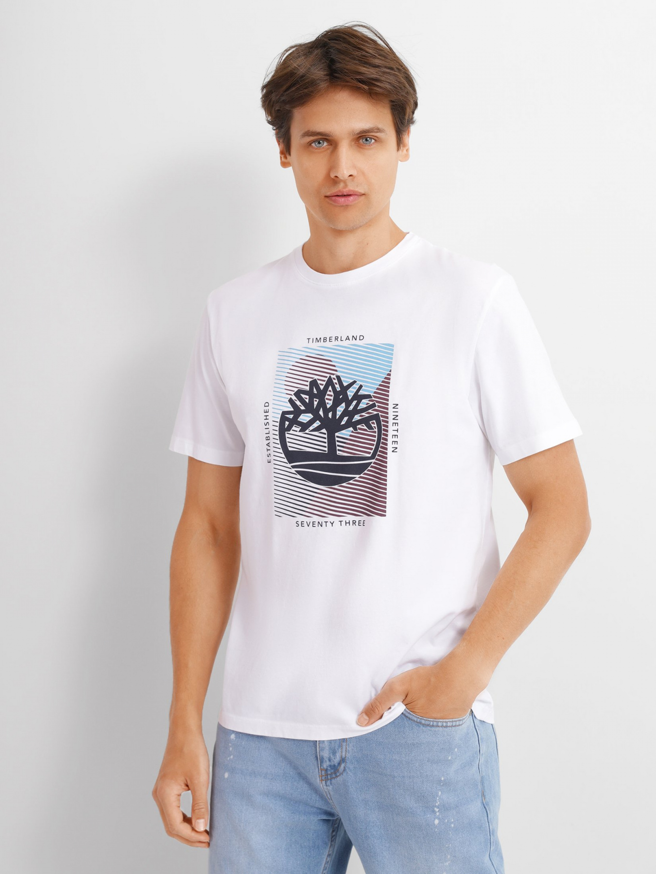 Футболка Timberland Tree-Logo модель TB0A26TE100 Фото