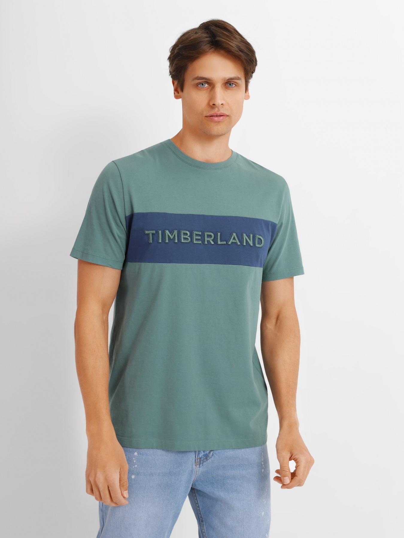 Футболка Timberland Block Brand Carrier модель TB0A26TPCL6 Фото