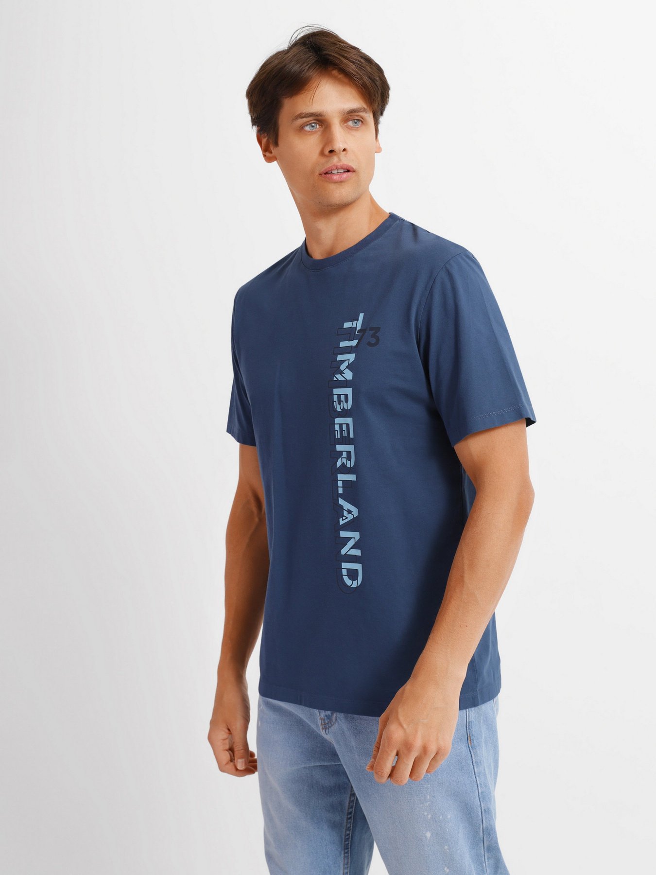 Футболка Timberland SS Brand Carrier Side Linear Graphic модель TB0A26UN288 Фото