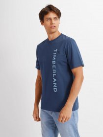 Футболка Timberland SS Brand Carrier Side Linear Graphic модель TB0A26UN288 Фото