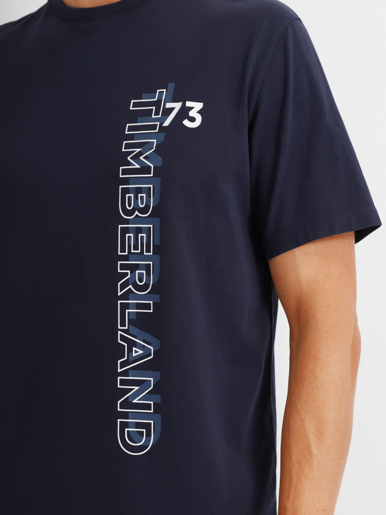 Футболка Timberland SS Brand Carrier Side Linear Graphic модель TB0A26UN433 Фото