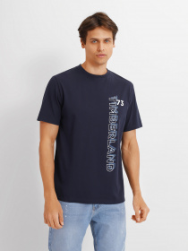 Футболка Timberland SS Brand Carrier Side Linear Graphic модель TB0A26UN433 Фото