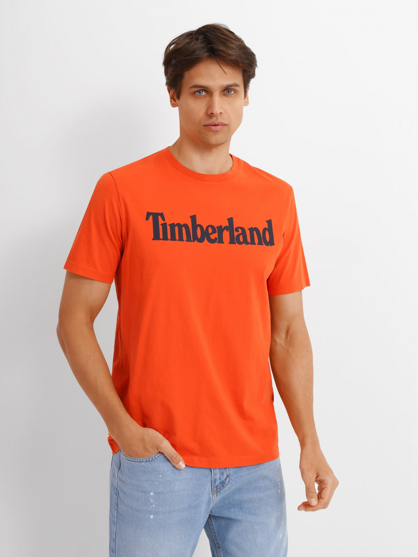 Футболка Timberland Kennebec River Logo модель TB0A2C31CL7 Фото