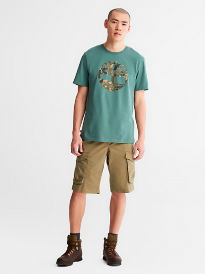 Футболка Timberland CAMO-LOGO модель TB0A2MVZCL6 — фото 4 - INTERTOP
