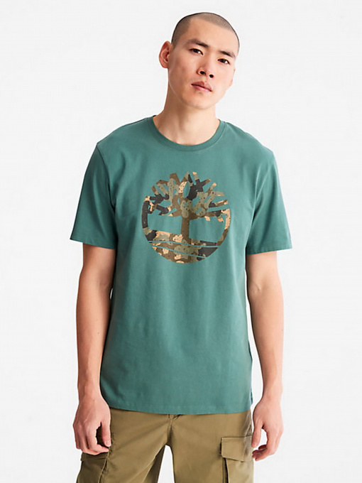 Футболка Timberland CAMO-LOGO модель TB0A2MVZCL6 Фото