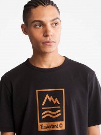 Футболка Timberland MOUNTAINS-TO-RIVERS модель TB0A2ND1001 Фото